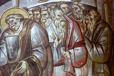 Dettaglio dalla Presentazione della Vergine da Astrapas and Eutychios